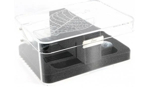 Zino Acrylic Humidor Transparent Tobaksblad