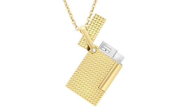 S.T. Dupont Halsband Tändare Guld K27067CH